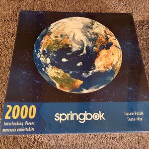2000 pc New Sealed SPRINGBOK JIGSAW PUZZLE (Casse-tete, World) 34" x 42.5"